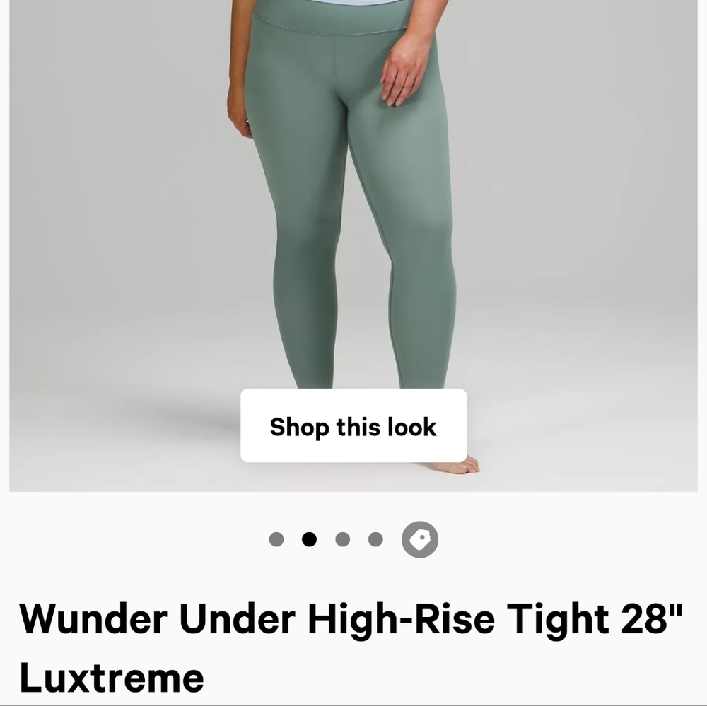 Lululemon Wunder Under High Rise Size 6